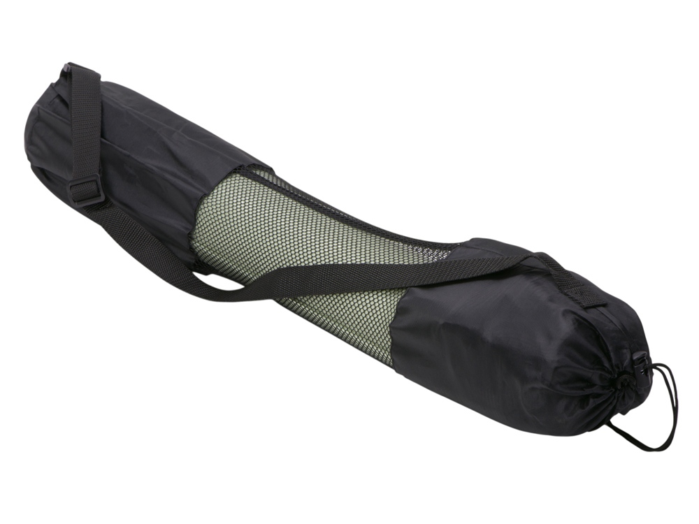 Подарочный набор с ковриком и фитнес резинками Virasana, оливковый-1