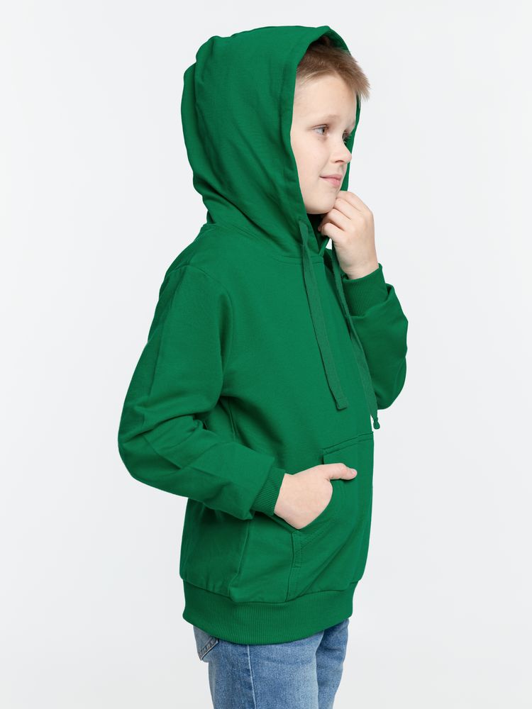 Худи детское Kirenga Kids 2.0, зеленое-3