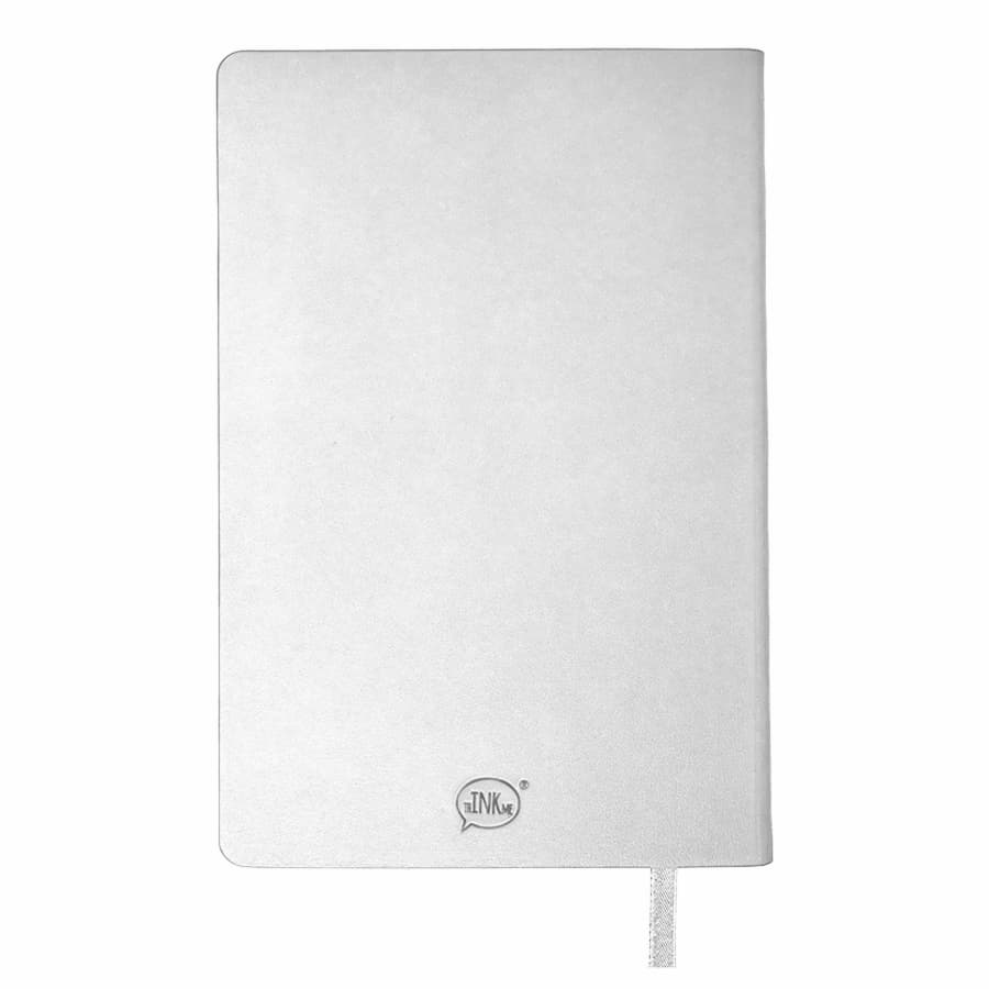 Бизнес-блокнот SMARTI, A5, белый, мягкая обложка, в клетку, белый-2