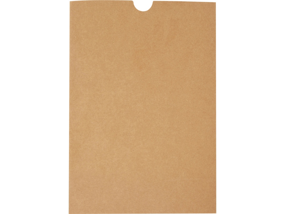 Блокнот Orin, формат А5, из переработанного ПЭТ, красный кирпичный-4