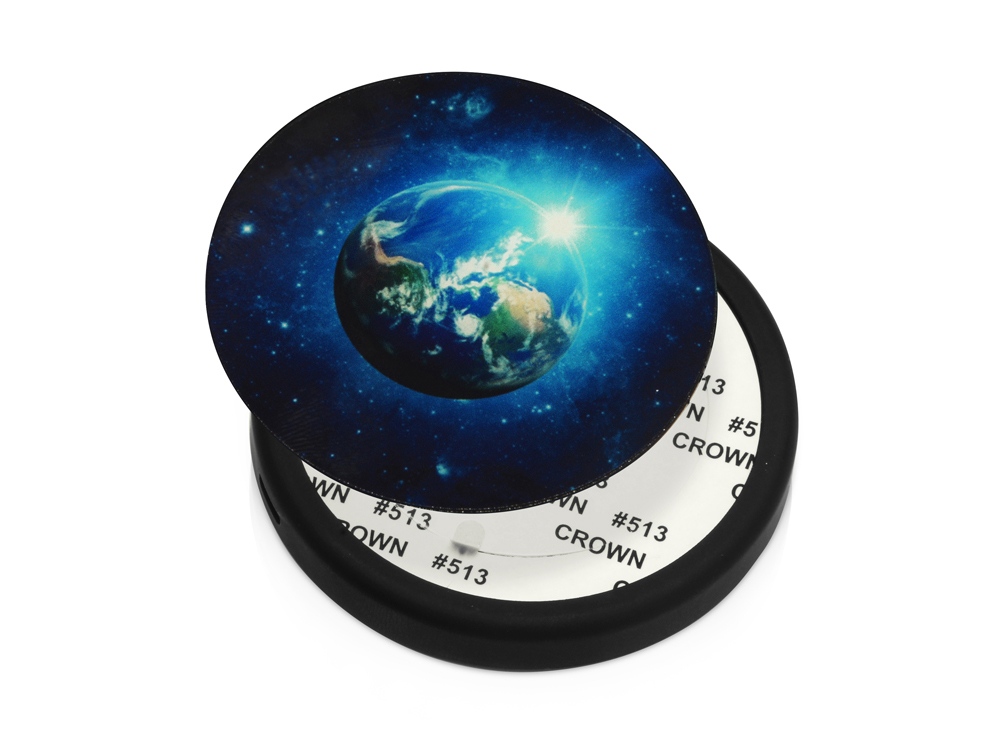 Беспроводное зарядное устройство Sketch с полноцветной печатью, черный-0