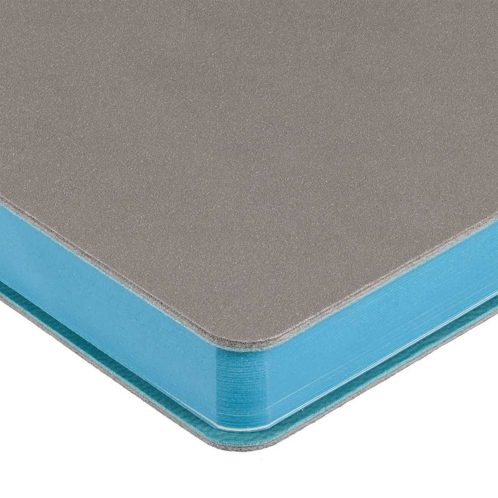 Ежедневник Flexpen, недатированный, серебристо-бирюзовый-7