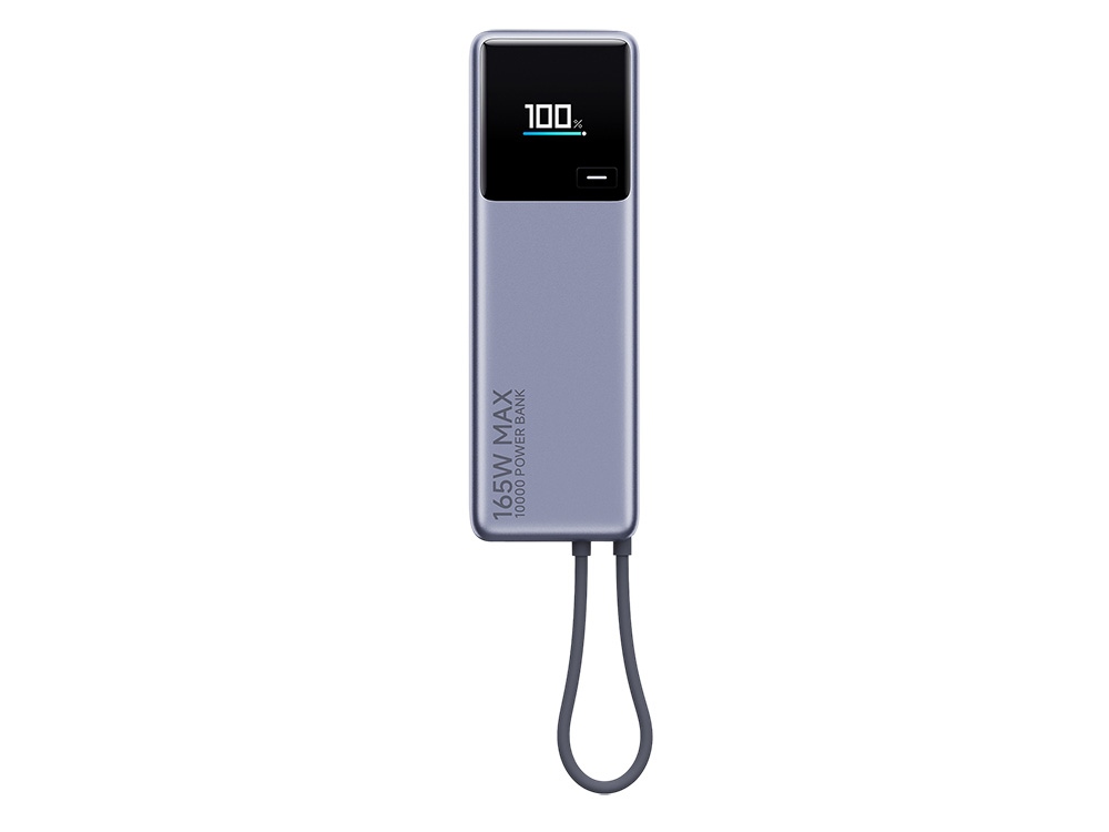 Внешний аккумулятор со встроенным кабелем Xiaomi 165W Power Bank 10000mAh (Integrated Cable) GL-0