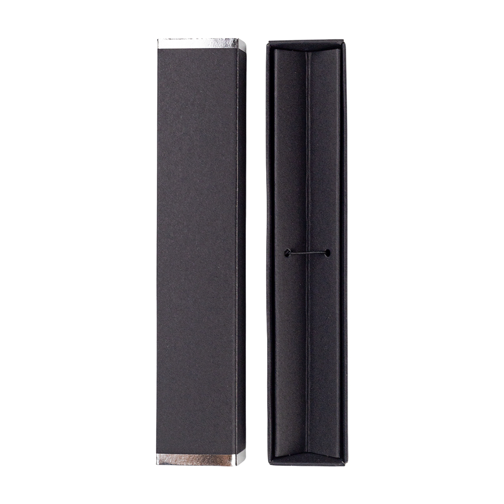 Коробка для ручки Cradle, Чёрный/Серебряный-1