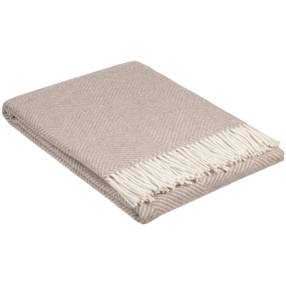 Плед «Тренто», бежевый-2