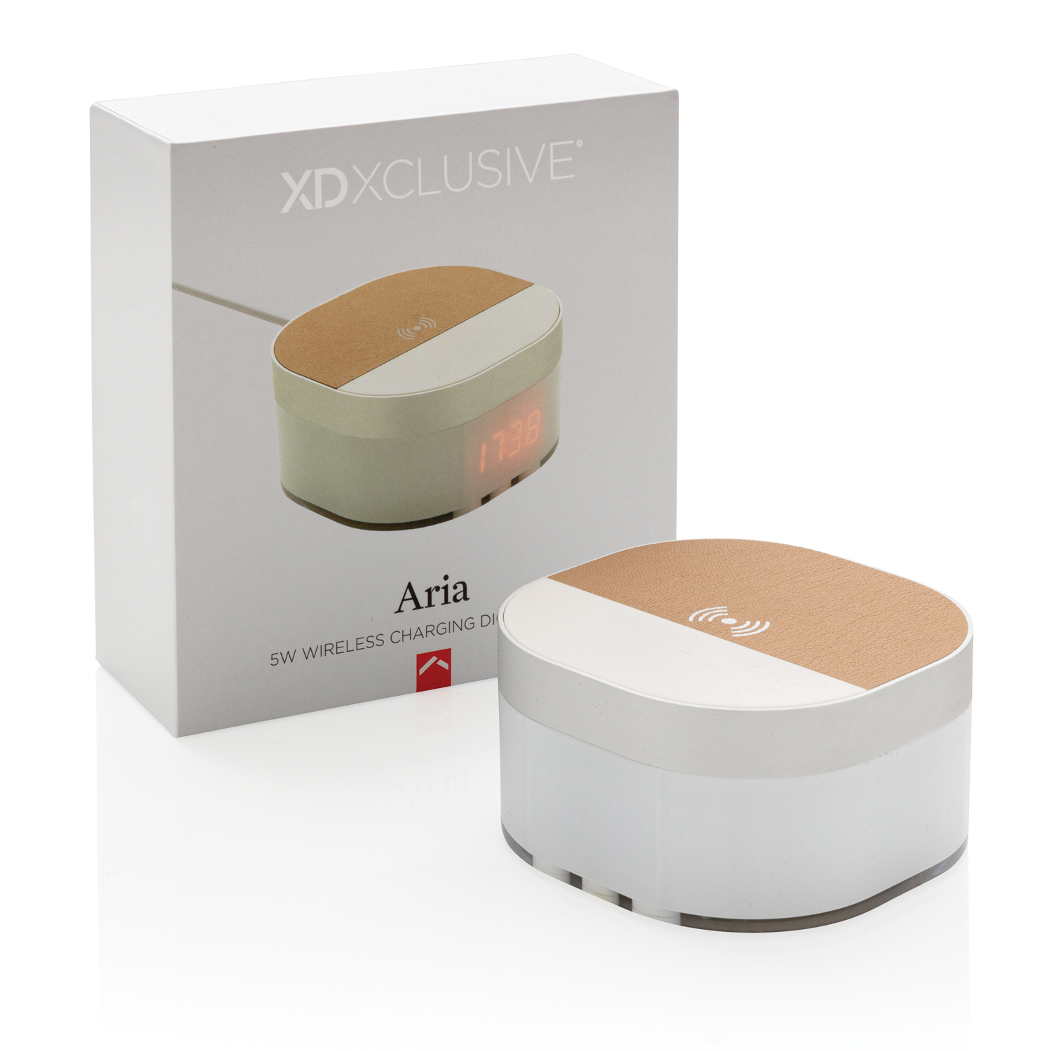 Беспроводная док-станция Aria со встроенными цифровыми часами-1