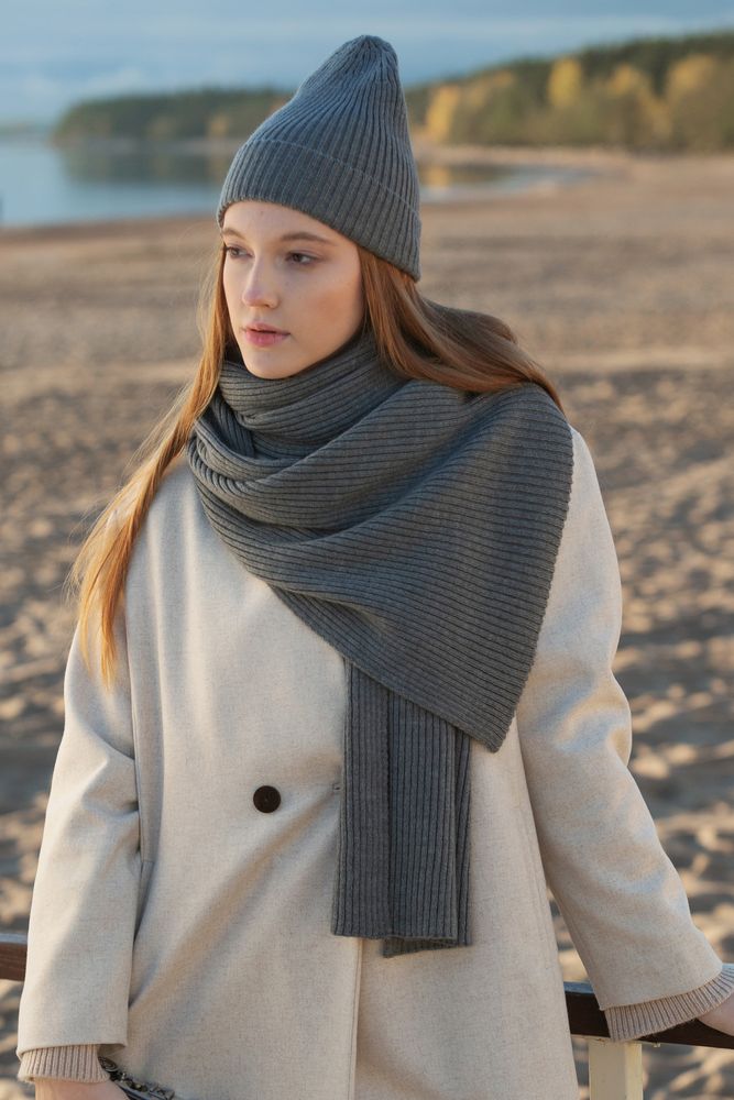 Шапка Alpine, серая-3