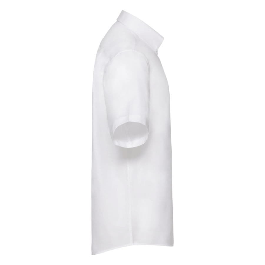 Рубашка мужская SHORT SLEEVE OXFORD SHIRT 130 , белый-2
