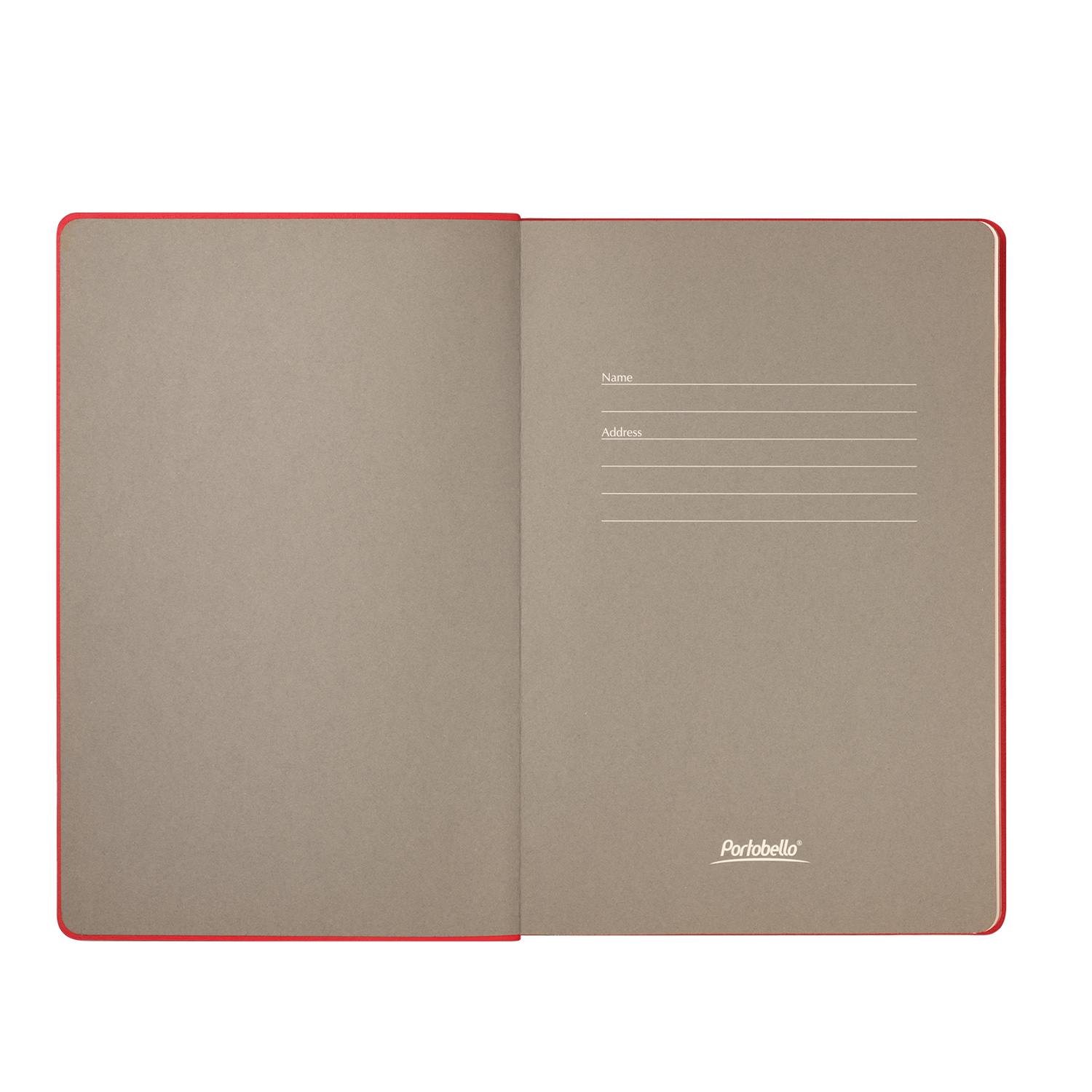 Ежедневник Рейн (Rain) недатированный, красный (без упаковки, без стикера)-7