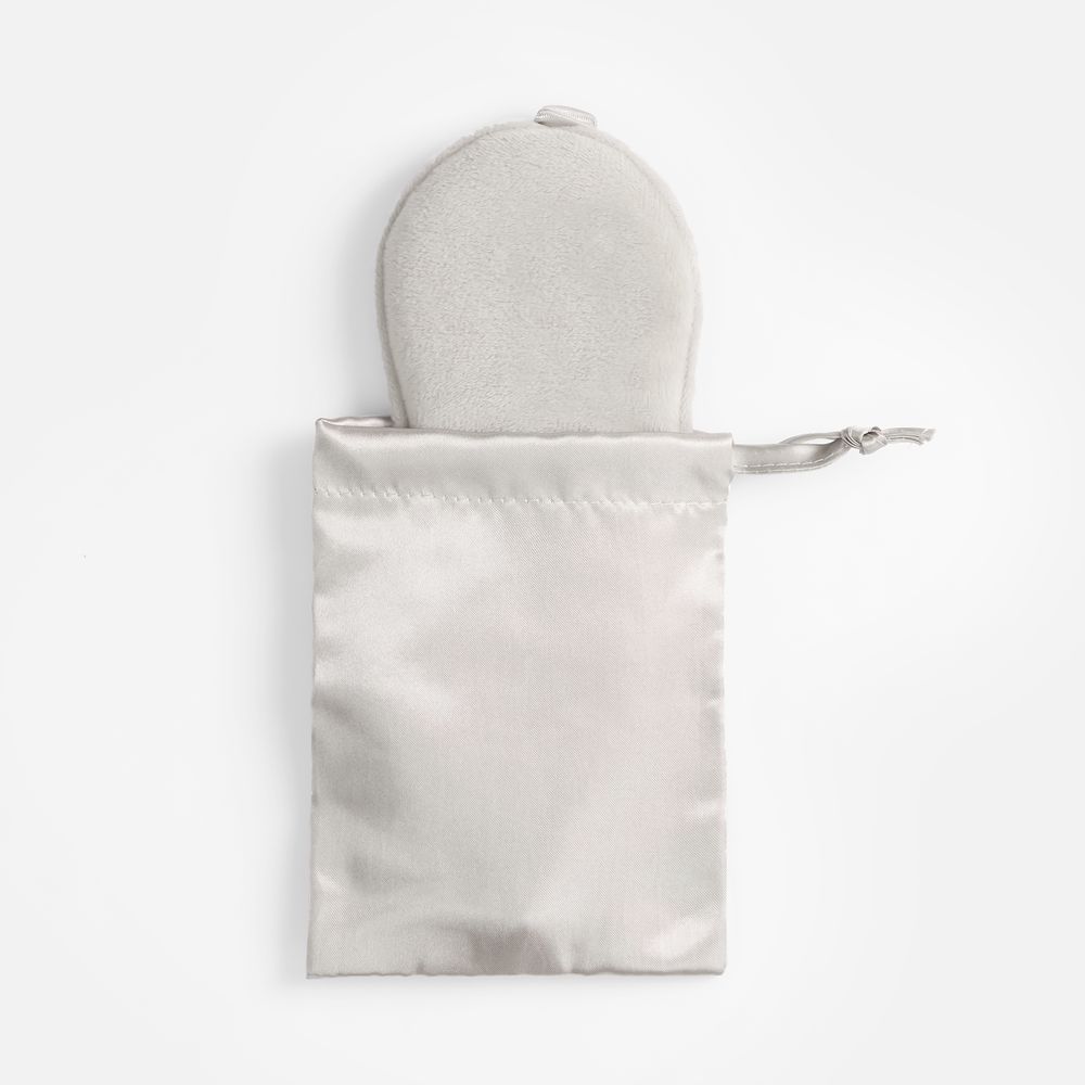 Двухстороняя маска для сна Veluto, серая-3