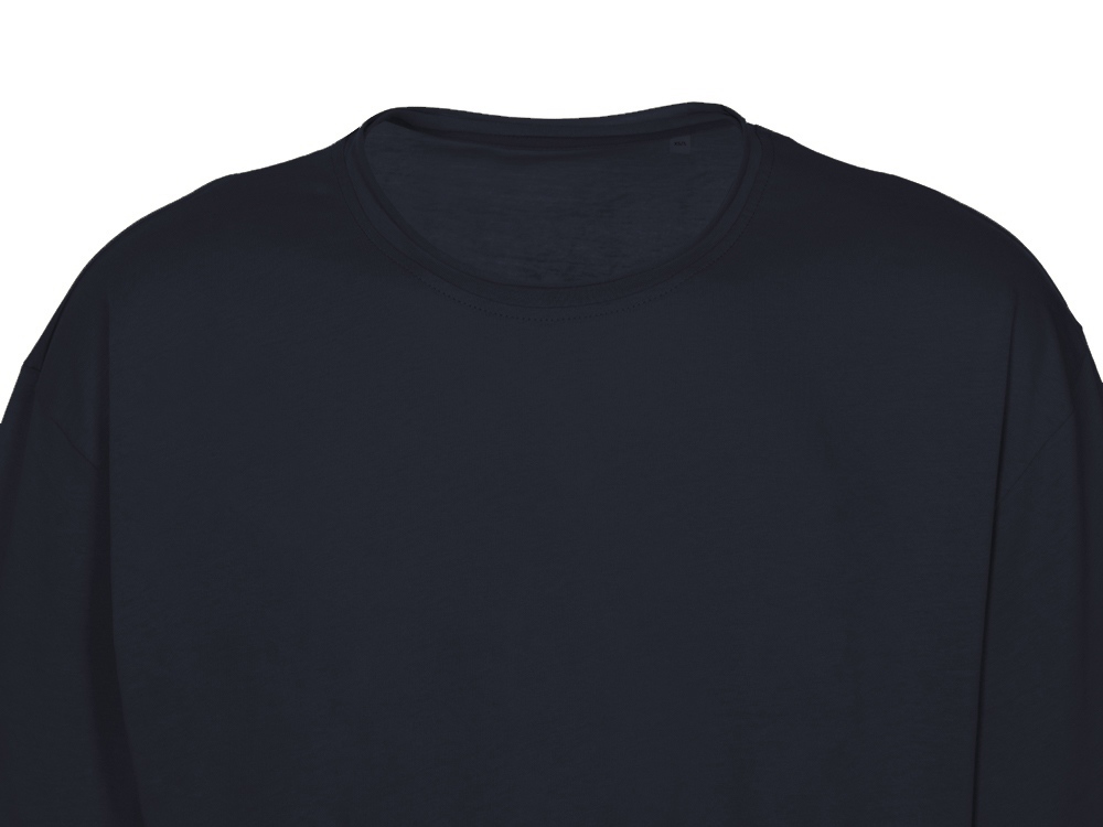 Футболка оверсайз Liyon унисекс, темно-синий-10