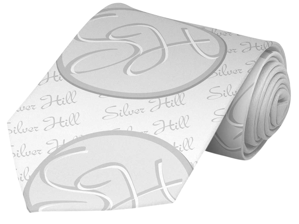 Галстук с возможностью полноцветной печати-1