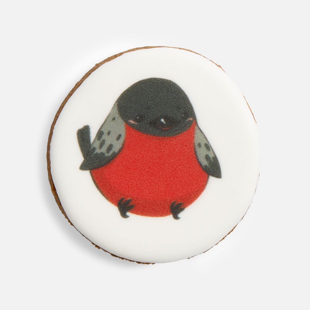 Печенье имбирное «Снегирь»-0