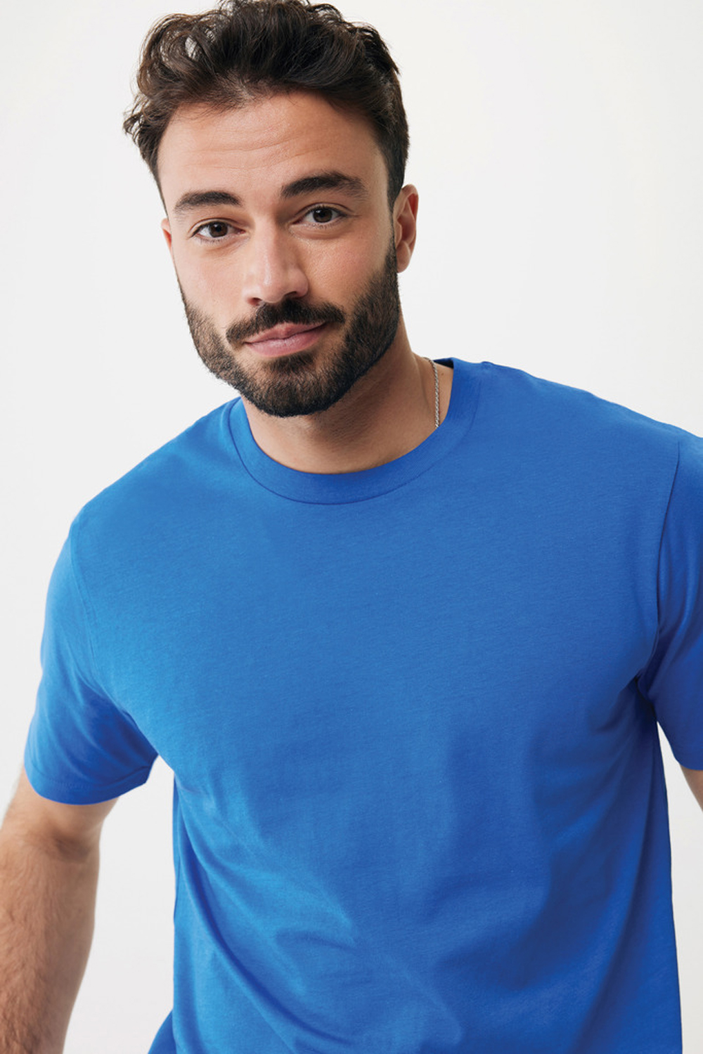 Футболка Iqoniq Sierra из переработанного хлопка, унисекс, 160 г/м²-14