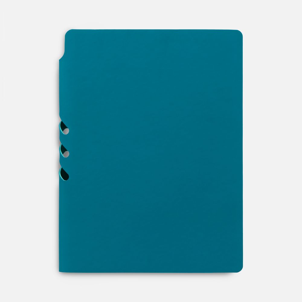 Ежедневник Flexpen Shall, недатированный, бирюзовый-1