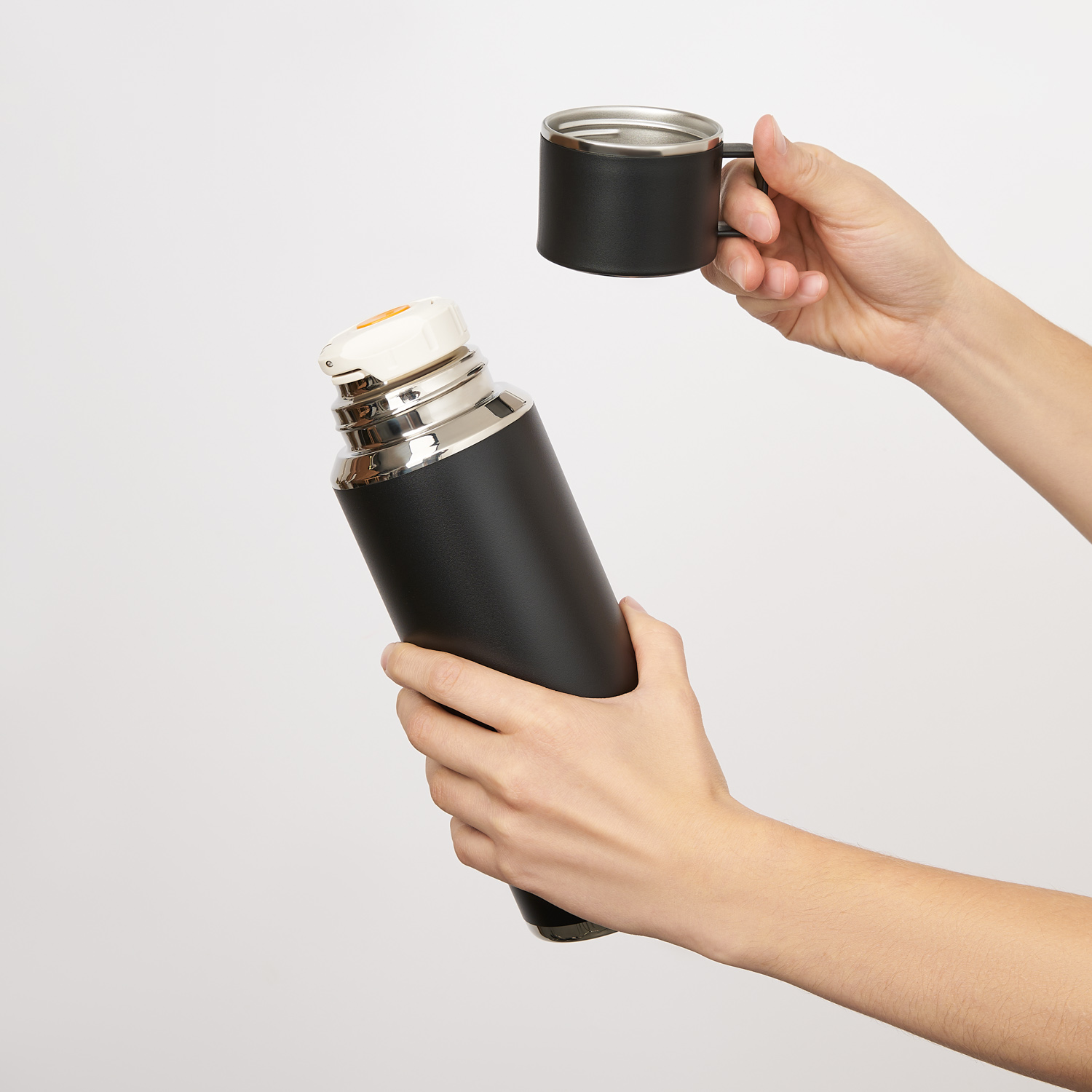 Термос Осло, черный-10