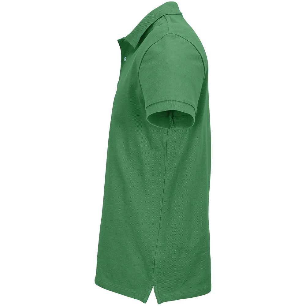 Рубашка поло унисекс Pacific, ярко-зеленая-2