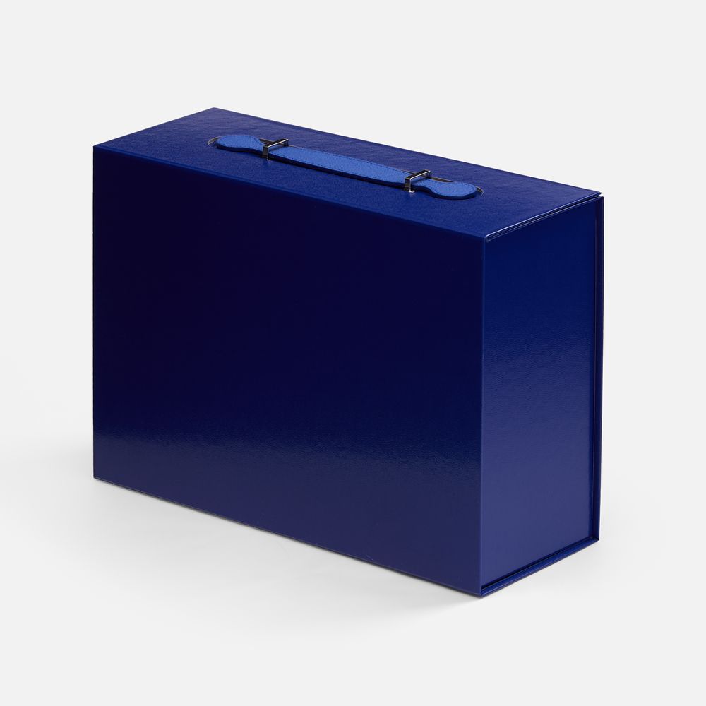 Коробка складная Holdfold, M, синяя-0