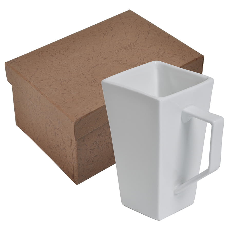 Кружка "Times Square" в подарочной упаковке, белый-1