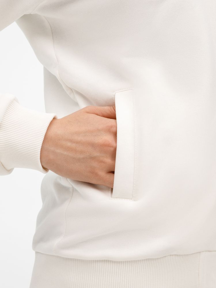 Бомбер унисекс Townie, молочно-белый-7