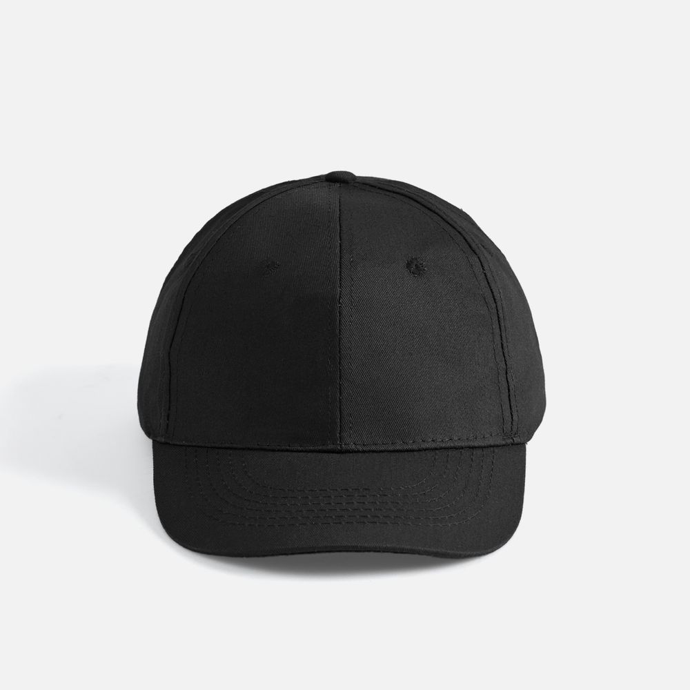 Бейсболка Apollo, черная-2