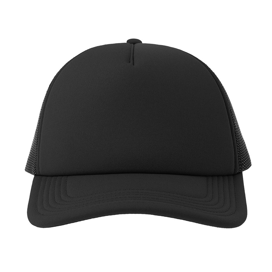 Бейсболка RAPPER-S, 5 клиньев, пластиковая застёжка, черный-8