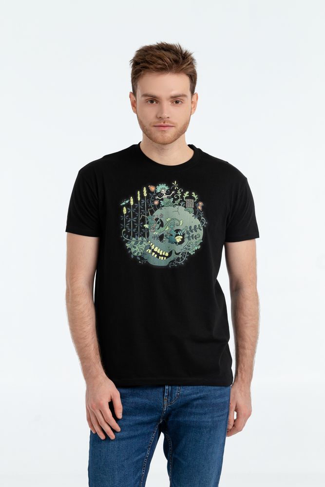 Футболка «Серенада», черная-0