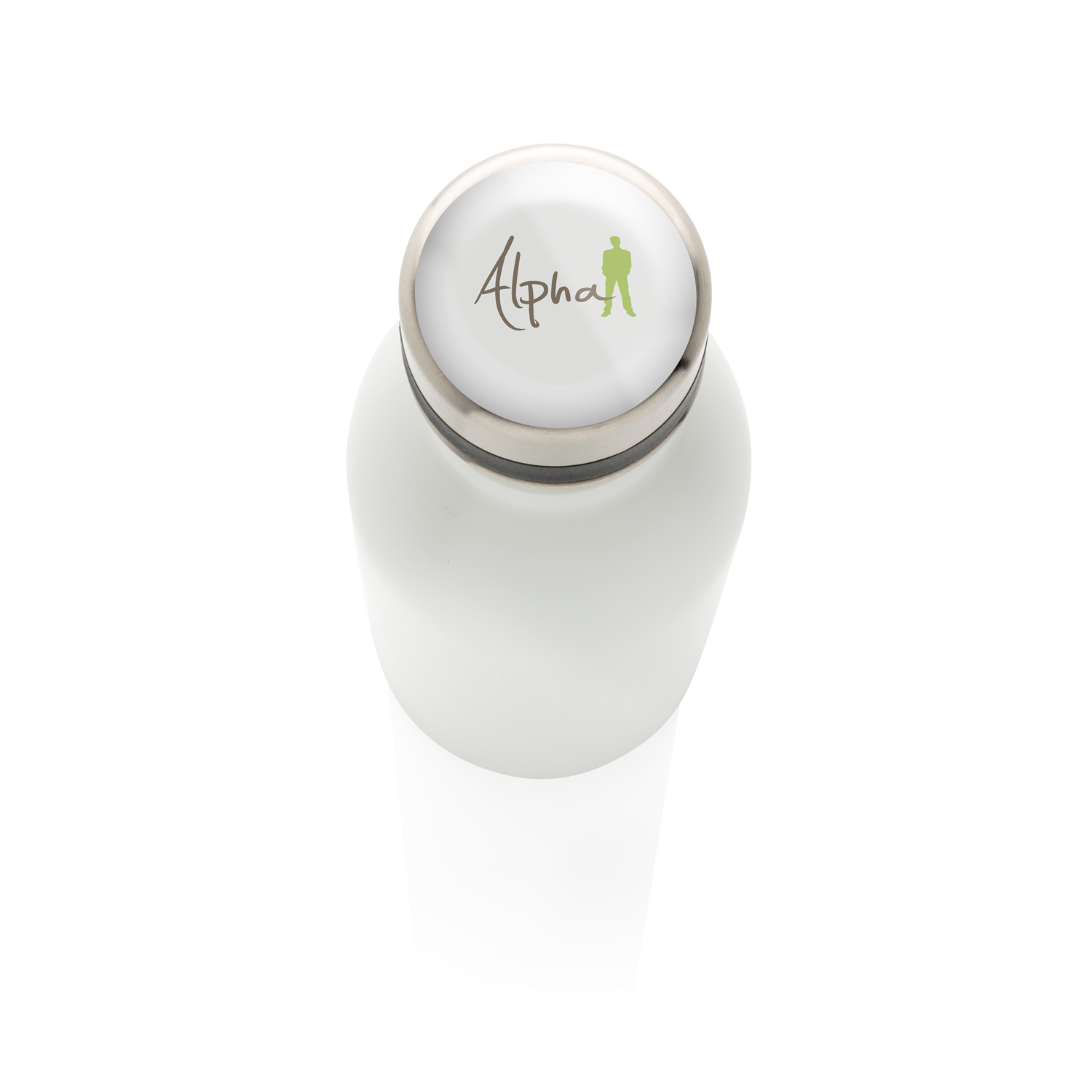 Бутылка для воды Deluxe из переработанной нержавеющей стали, 500 мл-8