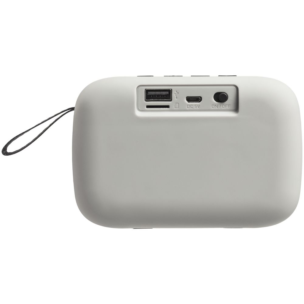 Беспроводная колонка Borsetta, светло-серая-2