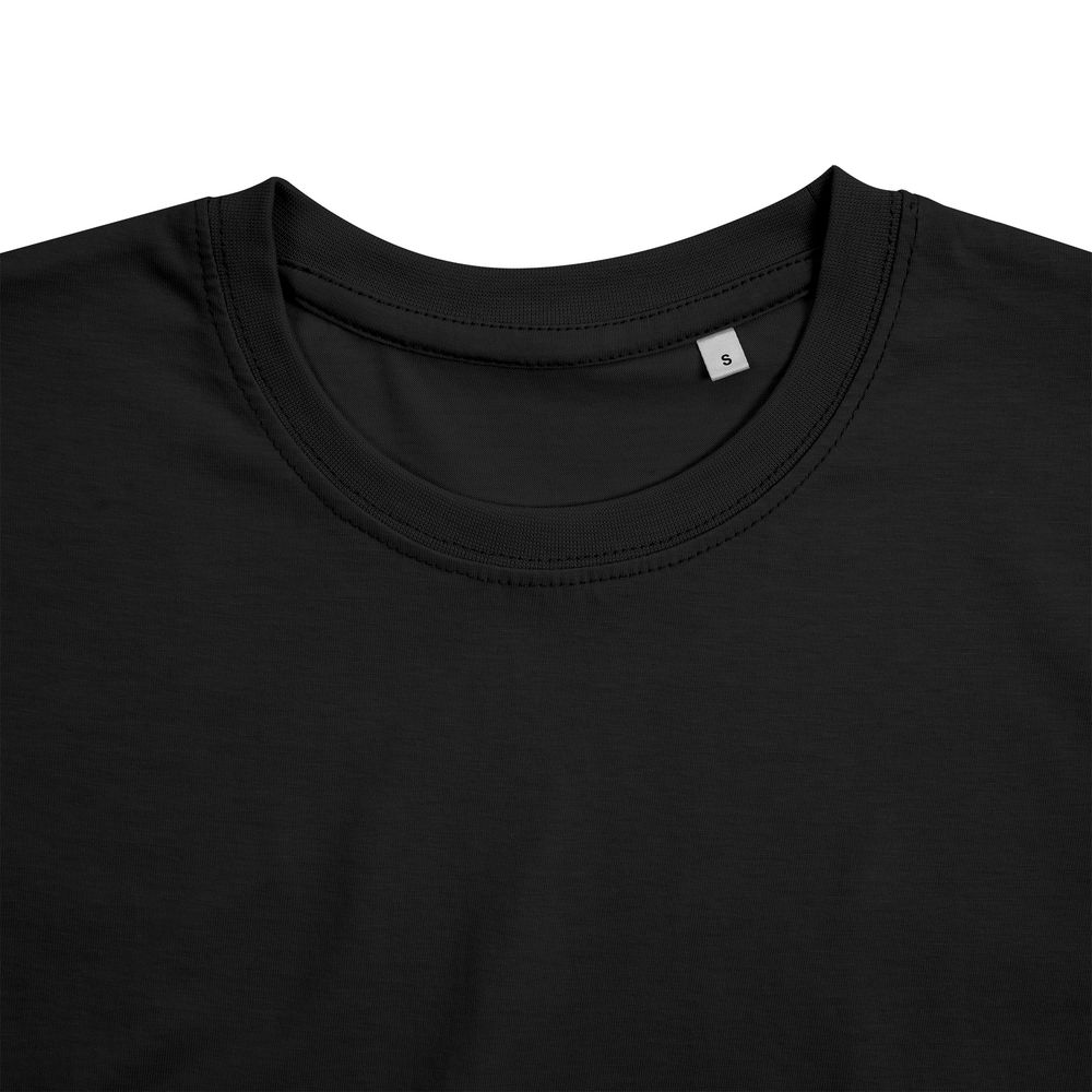 Футболка унисекс T-Bolka 160, черная-2