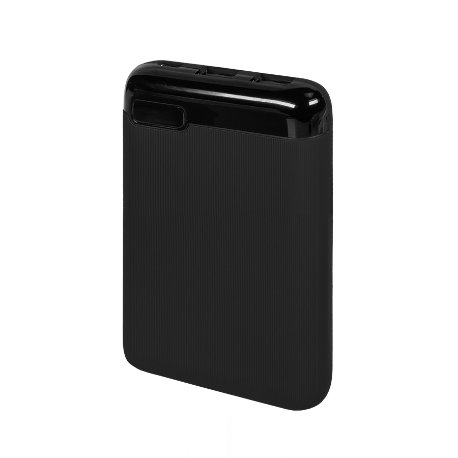 Универсальный аккумулятор Num 5 (5000 мАч), черный, 10,2х6.3х1,2 см, черный-0