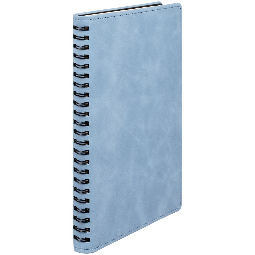 Ежедневник Spring Urban на заказ, недатированный, голубой-2