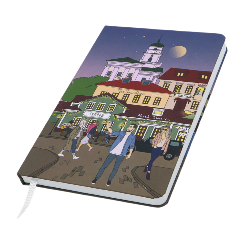 Записная книжка A6 Dziuna Зыбицкая в клетку 10, Зыбицкая-0