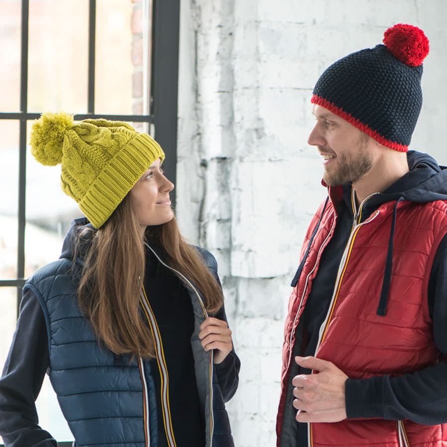 Шапка VOGUE, зеленый, верх: 100% акрил, подкладка: 100% полиэстер, зеленый-1