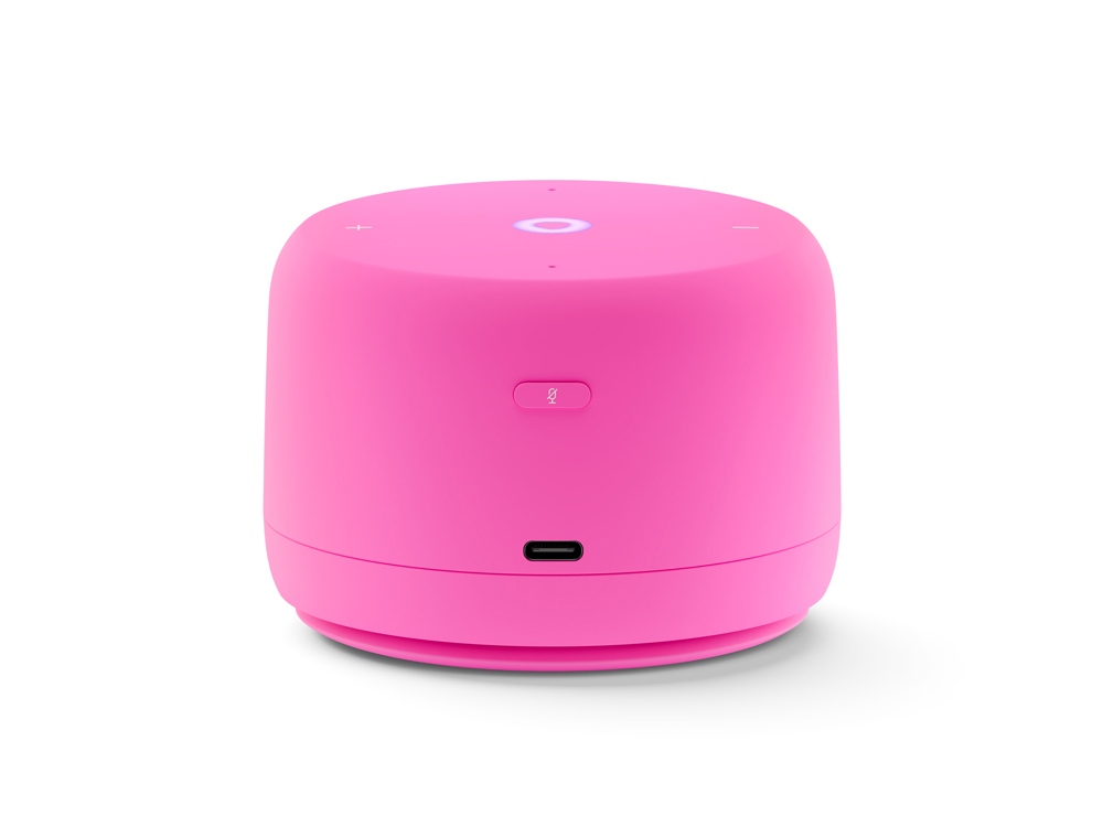 Умная колонка ЯНДЕКС Станция Лайт 2 с Алисой на YaGPT, 6 Вт, цвет: розовый (YNDX-00026PNK)-2