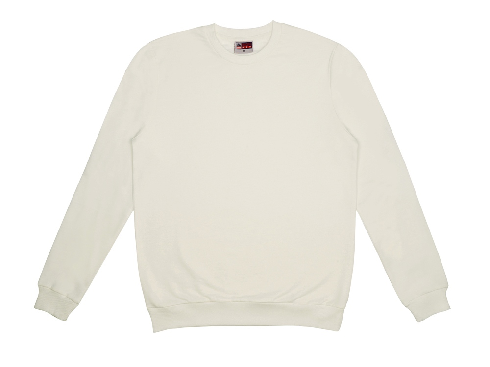 Свитшот Motion унисекс с начесом, белый-8