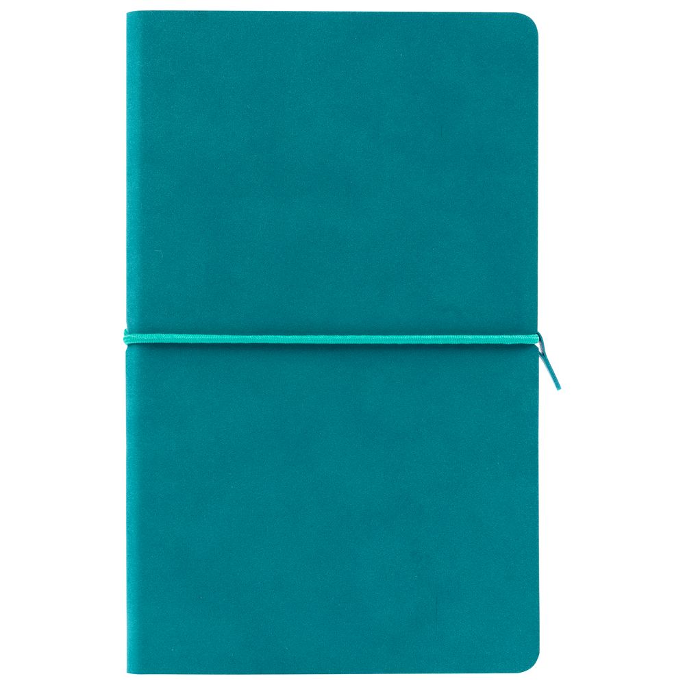 Ежедневник Nubuk, недатированный, бирюзовый-2