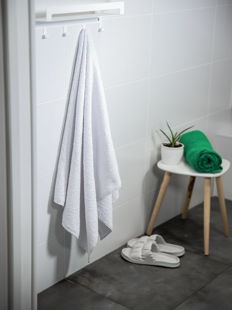 Полотенце Odelle, большое, белое-4