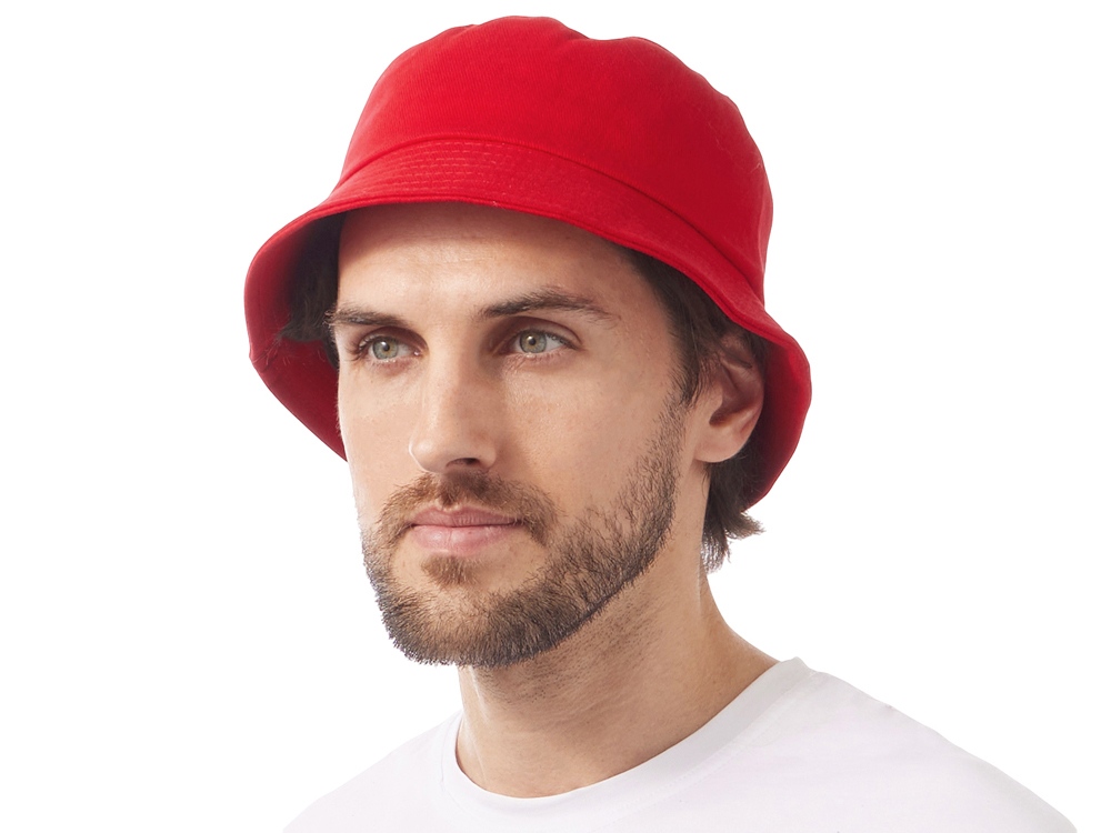 Панама Manila, унисекс, красный-1