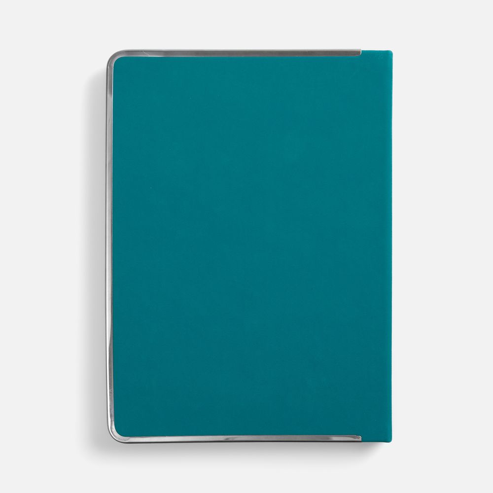 Ежедневник Metal Frame на заказ, датированный, бирюзовый-2