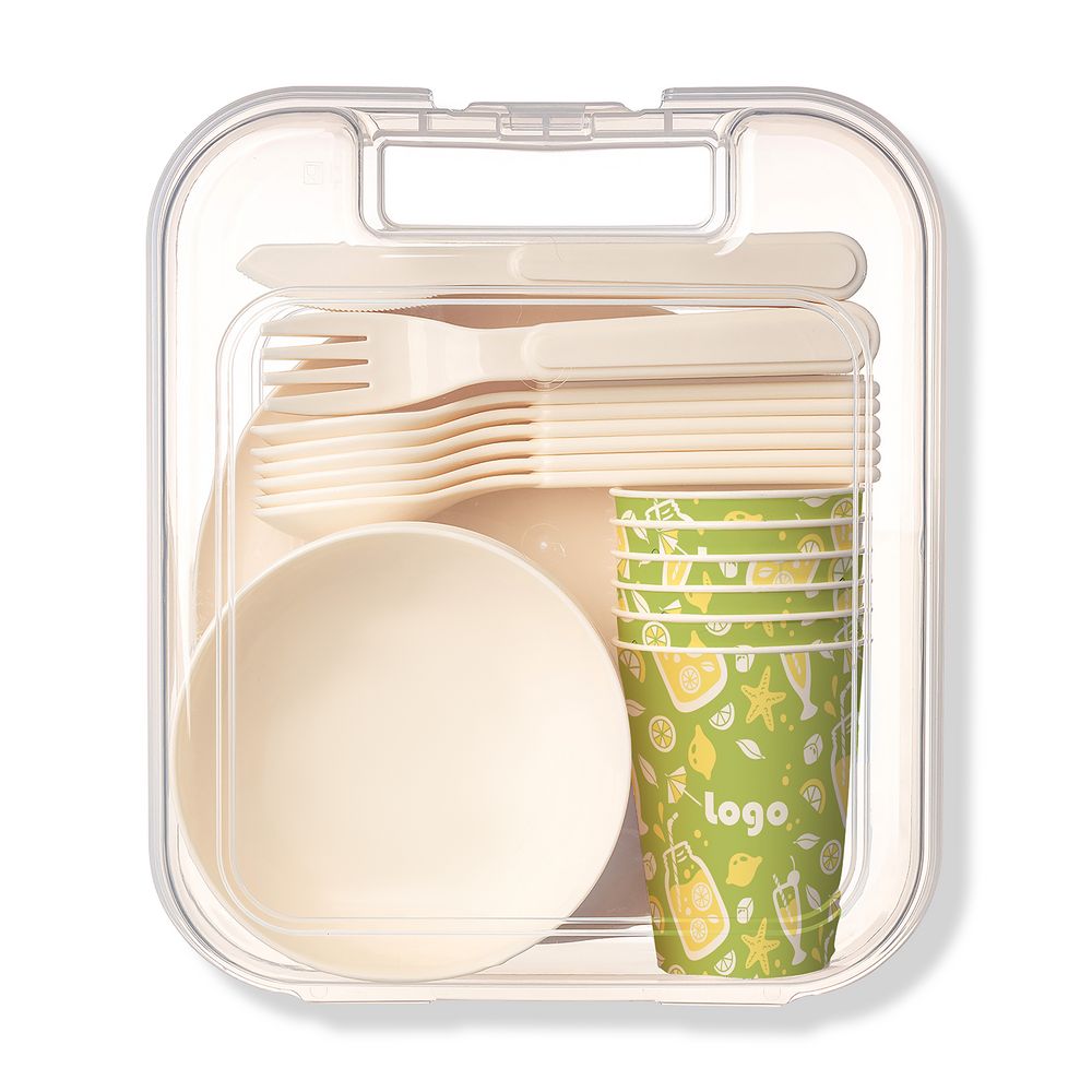 Набор посуды для пикника на 6 персон Picnic на заказ-1