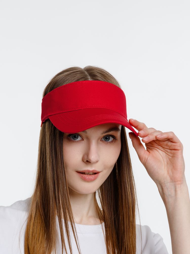 Козырек Viseros, красный-4