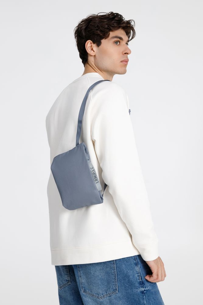 Поясная сумка W2, серая-8