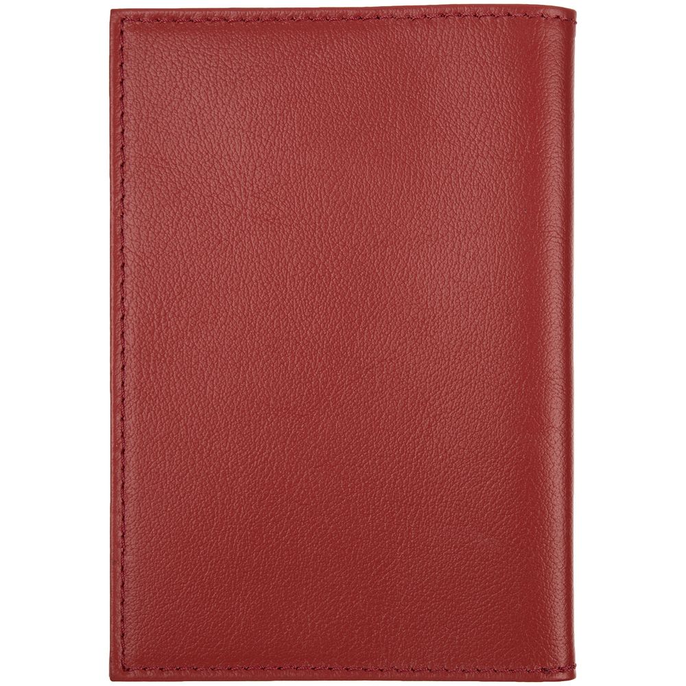 Обложка для паспорта Top, красная-1