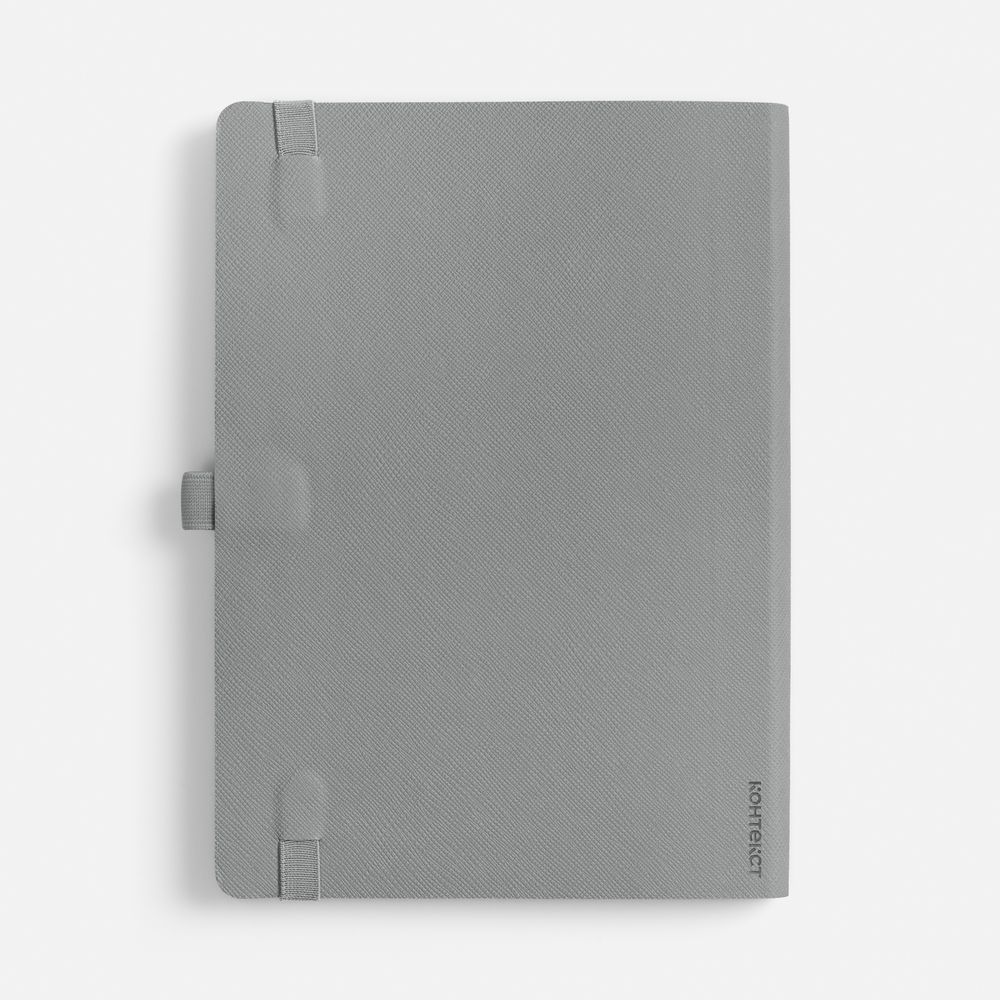 Ежедневник Peel Flex, недатированный, серый-2