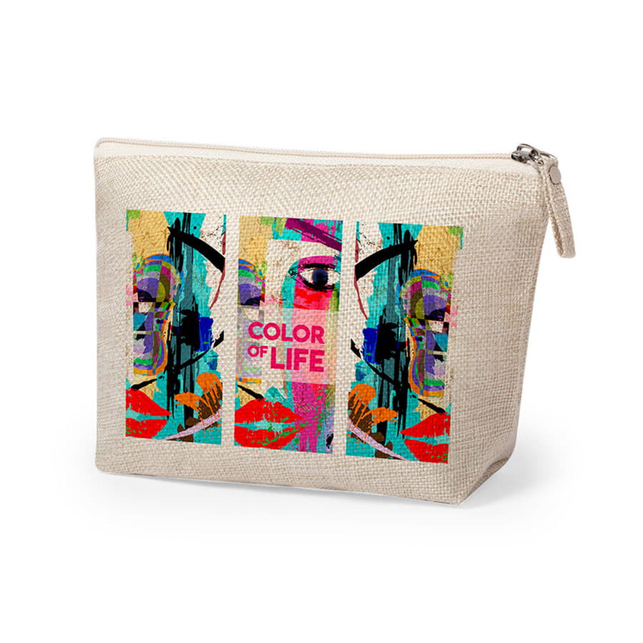 Косметичка KRESTON под сублимацию, бежевый-2