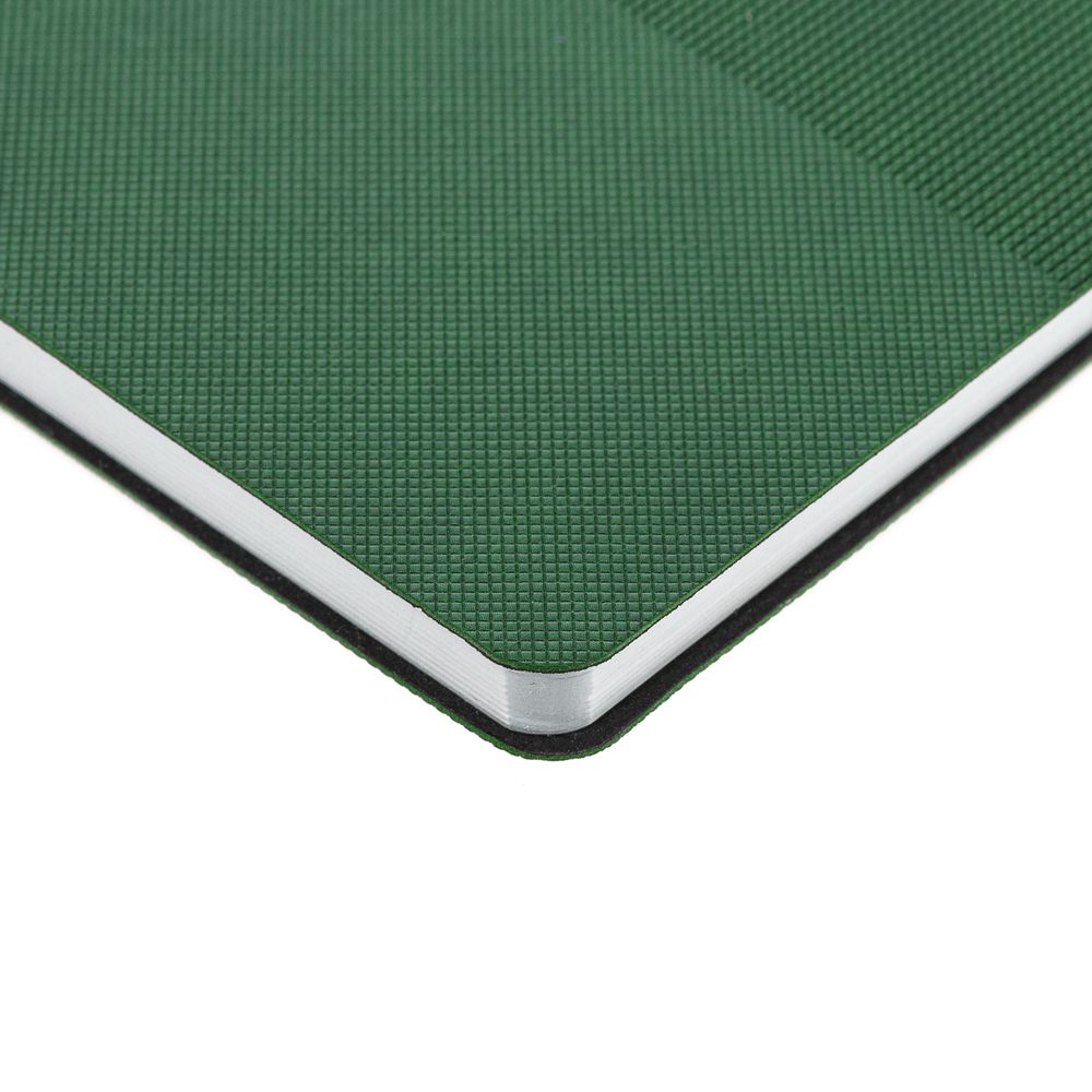 Ежедневник Knit, недатированный, зеленый-2