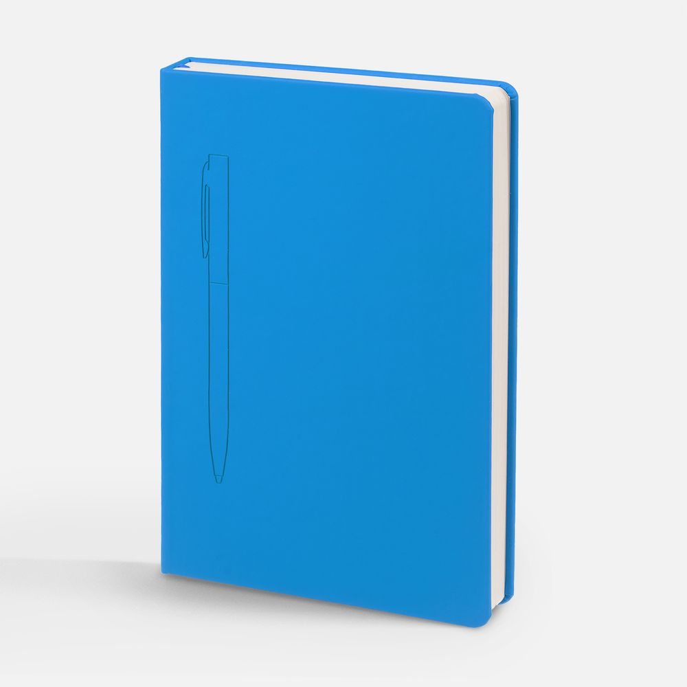 Ежедневник Magnet Shall, недатированный, голубой-1