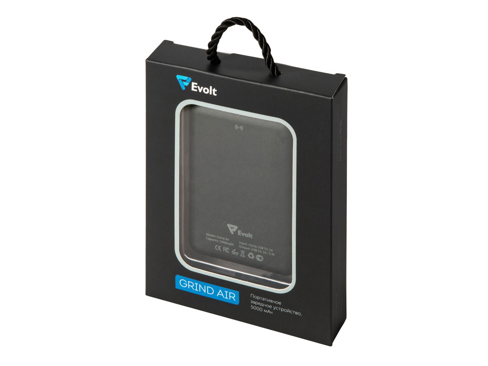 Беспроводной внешний аккумулятор Grind Air v. 2, 5000 mAh-9