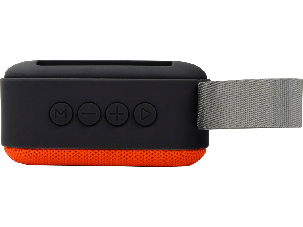 Портативная колонка Otto, оранжевый/черный-3